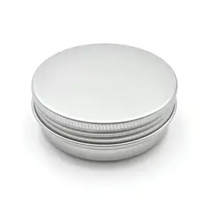 Alumínio Jar Tin Can Custom Empty Round Storage Balm Oils Chá Embalagem Metal Eco-friendly Alumínio Personalizado Loção Latas