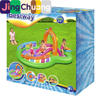 Jingchuang53117 Nouvelle piscine gonflable familiale pour enfants, parc aquatique Music Island