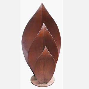 NGHỆ THUẬT Làm Vườn Lá Thép Hình Lá Kim Loại Điêu Khắc Trang Trí Nghệ Thuật Treo Tường Trưng Bày Sang Trọng Mới Bằng Kim Loại - Product Image 2