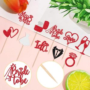 Adornos para Cupcakes <span class=keywords><strong>de</strong></span> Novia, <span class=keywords><strong>con</strong></span> Brillantina, <span class=keywords><strong>de</strong></span> '<span class=keywords><strong>De</strong></span> <span class=keywords><strong>Soltera</strong></span> a Esposa', <span class=keywords><strong>con</strong></span> Anillo <span class=keywords><strong>de</strong></span> Corazón, para Decoración <span class=keywords><strong>de</strong></span> Cupcakes en Bodas, Compromisos y Despedidas <span class=keywords><strong>de</strong></span> <span class=keywords><strong>Soltera</strong></span> - Product Image 3