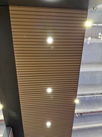 GF Timber High Quality 2nd Gen Partial Coextrusion WPC Outdoor Grille Wall Panels Waterproof Moistureproof