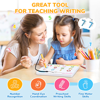 Joycat Tableau magnétique en plastique pour enfants, pour la traçage des chiffres et la pratique des mathématiques, jouet éducatif 3+ Vente en gros