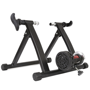 Cage d'exercice pour vélo d'intérieur avec support de travail Dirt Bike Wheelie Cage pour vélos de 26 à 29 pouces et 700C Matériau en acier - Product Image 1