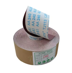 Rollo de papel de lija Jumbo de tela de arena de 4 <span class=keywords><strong>pulgadas</strong></span> y 50mm, rollo de tela abrasiva de <span class=keywords><strong>esmeril</strong></span> de óxido de aluminio - Product Image 6