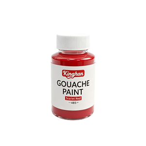 Ensemble de peinture <span class=keywords><strong>gouache</strong></span> en bouteille de 100 ml, 6 couleurs, pigments mats de grande capacité pour la pratique artistique, emballé dans une boîte de couleur - Product Image 4