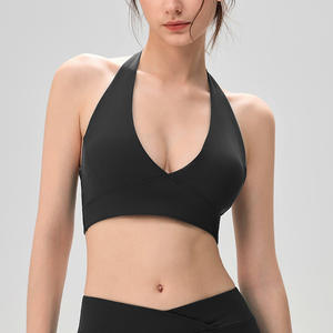 Nouveauté 2026 – Vente en gros de vêtements : Haut de yoga pour femme, soutien-gorge de sport à dos ouvert, vêtements de sport pour femme, hauts ajustés sur mesure pour femme - Product Image 4