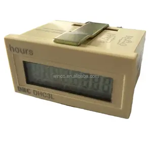DHC3L Urenteller Timer Tijdschakelaar Elektronische Batterij Cn; zhe Mini Dhc 99999.9H/99H59M59S/ 9999H59M/9999D23H