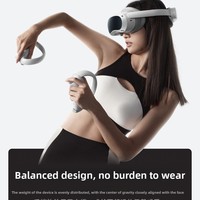 Nouvelles lunettes tout-en-un intelligentes pour jeux somatosensoriels, streaming sans fil 3D HD 4 VR, compatible PC et Steam