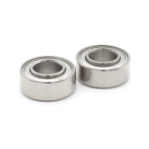 ตลับลูกปืนเม็ดกลมร่องลึกขนาดเล็กเซรามิก SR188ZZEE ผลิตโดยผู้ผลิตขายส่ง ความเร็วสูง ทำจากสแตนเลส สำหรับโดรนและโมเดล - Product Image 4