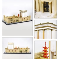 Wange 7216 2025 Nuevo Modelo MOC de Arquitectura Famosa, Construcción Cultural, Juguetes DIY para Niños, Set de Bloques de Construcción de Regalo