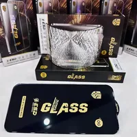 Film de protection d'écran OG ESD en verre trempé HD Armor Super pour iPhone 17 16 15 14 13 12 Mini 11 Pro XR Max, film antistatique 2.5D