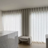 Rideaux 100% lin, élégants et raffinés, rideaux plissés pour fenêtres, ventes chaudes, plusieurs couleurs, rideaux transparents pour chambre à coucher et salon
