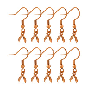 Gold Silver Black DIY Jewelry Accessories <strong>Earring</strong> Findings <strong>Hardware</strong> Metal <strong>Earrings</strong> Hook With Pendant Bails - Product Image 1