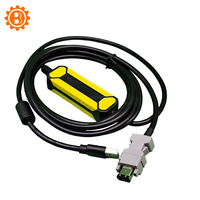 Cable de Programación de Comunicación para Servomotor Aimoshun ASDA-B2/AB CN3/CN4 USB/RS232 para Variador Delta