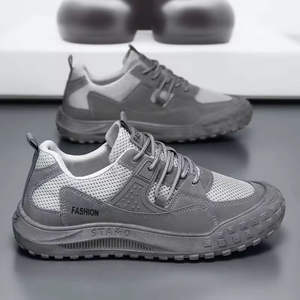 Zapatos Deportivos Casuales para Hombre 2026, de Alta Calidad, Color Marrón, Antideslizantes, con Cordones, Transpirables, de Malla, a la Moda - Product Image 5