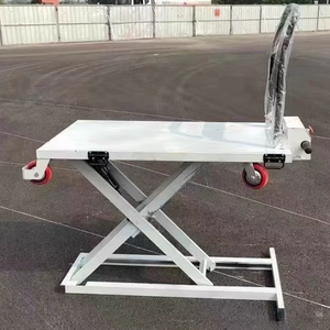 Chariot à plat pliant portable monté sur véhicule avec plate-forme hydraulique de levage électrique - Product Image 1