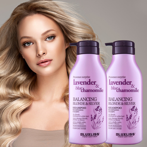 Shampooing et après-<span class=keywords><strong>shampoing</strong></span> clarifiants <span class=keywords><strong>anti</strong></span>-<span class=keywords><strong>jaunissement</strong></span> LUXLISS Private Label Purple Lavender Blonde pour <span class=keywords><strong>cheveux</strong></span> - Product Image 5