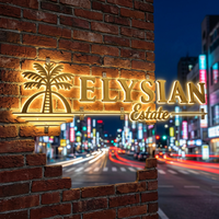 Lettres en relief LED 3D avec source lumineuse LED pour enseigne de magasin, publicité de logo d'entreprise en extérieur, lettres rétroéclairées LED, logo extérieur