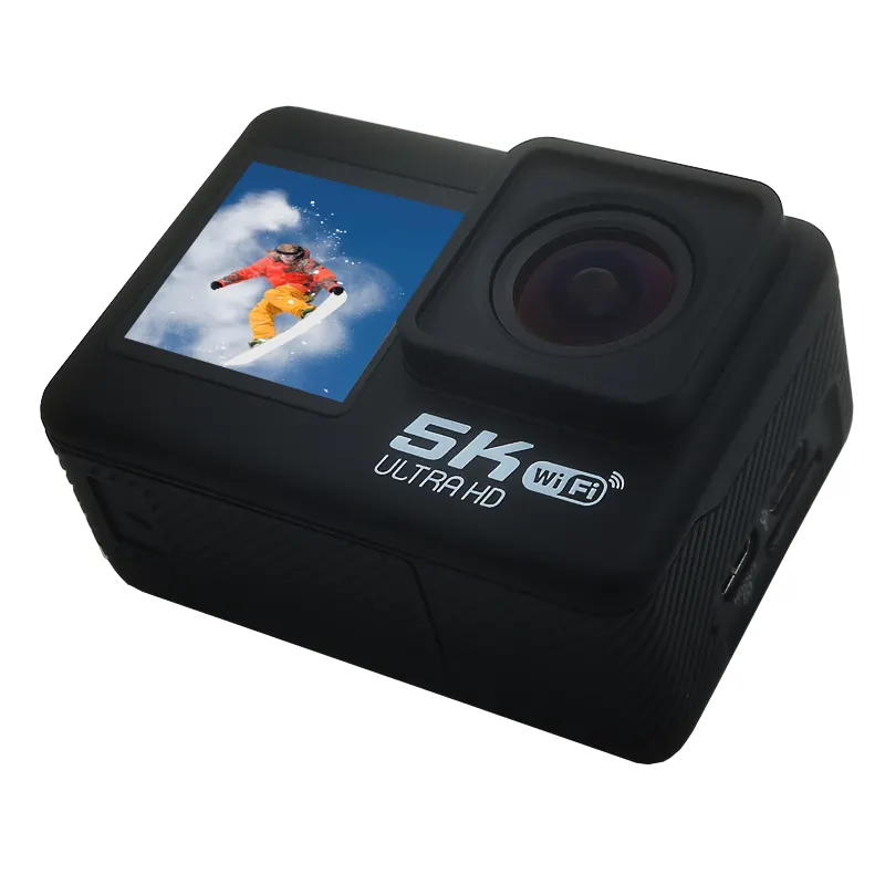 5K24MP EIS Экшн-камера Ultra HD 131FT Подводные спортивные камеры с сенсорным экраном Поддержка WiFi и дистанционным управлением