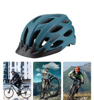 Casco de Ciclismo ANTMAX Multicolor para Adultos, Transpirable, para Exteriores, para Bicicleta de Montaña y Carretera, con 19 Ventilaciones