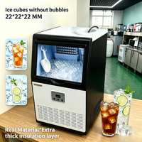 Machine à glaçons commerciale pour entreprises, machine à fabriquer des blocs de glace, machine à glaçons