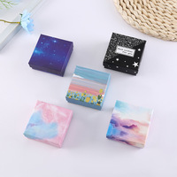 Emballage de collier de luxe personnalisé de haute qualité, ensemble cadeau recyclable, boîte à bijoux pour enfants, boîtes en carton pour gloss à lèvres en gros