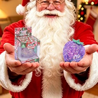 Jouet anti-stress en gelée scintillante de Noël, boule sensorielle pour filles et garçons de plus de 14 ans, cadeau de Noël, décoration