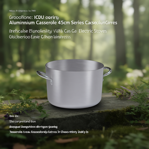 Cacerola de Aluminio (45cm) SERIE PROFESIONAL 7000 Plata Natural 7020 45 - Product Image 3