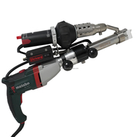 Soudeuse à extrusion plastique portative 3800W 230V pour le soudage des réservoirs d'eau en PP, PE, HDPE, LDPE