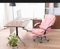 Chaise de bureau ergonomique Chaise pivotante en cuir au design moderne fabriquée en Chine-Chaise d'ordinateur réglable avec fonction de massage