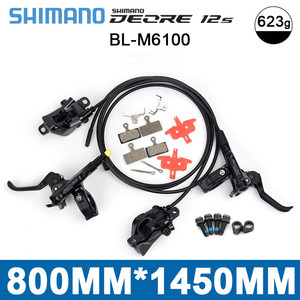 <span class=keywords><strong>Frenos</strong></span> de disco <span class=keywords><strong>Shimano</strong></span> <span class=keywords><strong>XT</strong></span> M8100 M7100 M6100 <span class=keywords><strong>para</strong></span> bicicleta de montaña, <span class=keywords><strong>frenos</strong></span> hidráulicos de 900 mm/1600 mm - Product Image 6