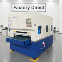 Machine de débavurage et de rectification de tôles de 1000 mm à 1300 mm de largeur personnalisée, certifiée CE