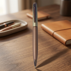Half Coffee Premium Ballpoint Pen Smooth Writing Instrument for Office Business Promotion Corporate Gifts and Daily Use - Product Image 1