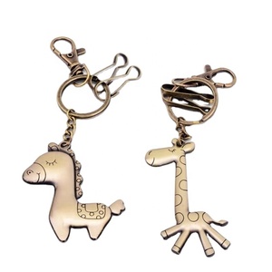 Quà tặng khuyến mãi Kẽm hợp kim Antique Nickel màu thiết thực thiết kế sáng tạo kim loại vòng chìa khóa - Product Image 6