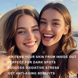 OEM Hochwertige Glutathion-Whitening-Pillen für Erwachsene, entfernen dunkle Flecken, hautaufhellendes Vitamin-C-Nahrungsergänzungsmittel - Product Image 2