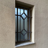 Rejas de Seguridad para Ventanas de Hierro Forjado, Antirrobo, Nuevo Diseño de Rejas para Ventanas de Apartamentos y Casas