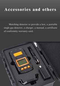 SHIELD Tragbarer Lecks ucher OEM ODM Methan Kohlen monoxid Sauerstoff Schwefel wasserstoff LCD-Bildschirm Handg asana lysator - Product Image 4