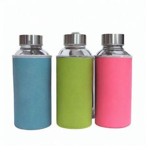 Funda Protectora Multicolor de Neopreno para Botellas de Agua, Porta Botellas de 3 mm de Grosor, 500 ml, Mantiene la Temperatura Fría o Caliente Durante Horas - Product Image 1
