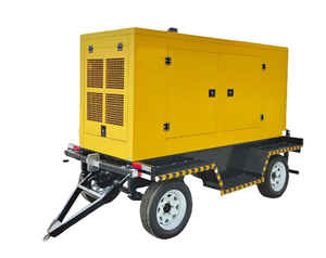 גנרטור דיזל מקצועי 30kVA סופר שקט מדגם JINFANG JF-50DG-50kw נייד על עגלה - Product Image 2