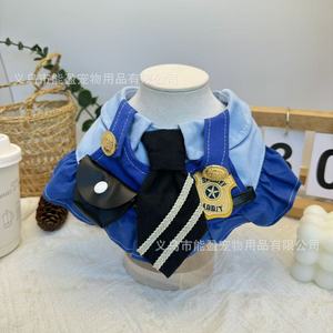 Baberos para Perros, Pañuelos para Gatos, Pañuelos Ajustables con Diseño de Policía para Mascotas, Accesorios para Perros y Gatos, Origen Zhejiang - Product Image 2