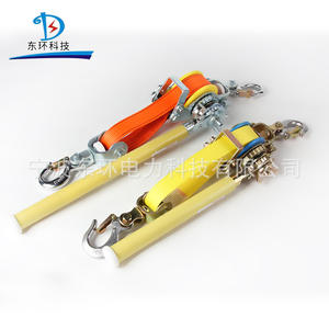 Tendeur de câble en acier isolé à commande manuelle de style japonais 1,5T, produits de travail en ligne sous tension MV&HV avec poignée isolée - Product Image 3