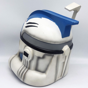 Casco Deluxe de <span class=keywords><strong>Arc</strong></span> <span class=keywords><strong>Trooper</strong></span> Clone <span class=keywords><strong>Trooper</strong></span> Fives, Edición Coleccionista para Fans, Casco de Resina para Cosplay, Exhibición y Uso - Product Image 4