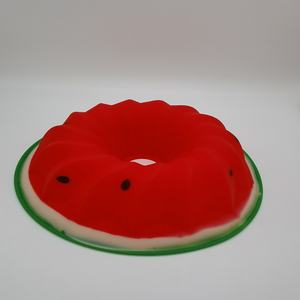 Moule en silicone pour gâteau le plus vendu, moule en silicone de qualité alimentaire personnalisable pour gâteau en forme de pastèque et plateau à savon, usage domestique - Product Image 2