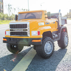 Электрический автомобиль для больших мальчиков оптом 12 вольт 4WD <span class=keywords><strong>2</strong></span> местный пульт дистанционного управления большой грузовик для детей для вождения - Product Image 1