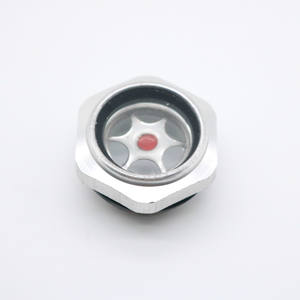 तेल स्तर गेज दृष्टि कांच बसपा/एनपीटी धागा हाइड्रोलिक तेल स्तर गेज - Product Image 3