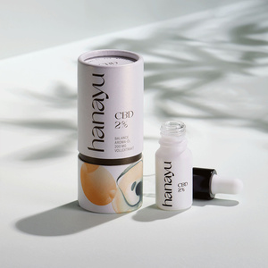 Emballage personnalisé en tube de papier kraft écologique et recyclable pour flacons de parfum et cosmétiques, impression quadricolore - Product Image 2