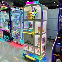 Machine de jeu d'arcade à monnayeur Windmill Out Cut Prize, distributeur de jouets