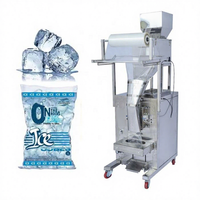 Machine d'emballage automatique de granulés de glace de qualité alimentaire, machine de remplissage et de scellage de sachets, machine d'emballage en papier et en plastique pour les petites entreprises