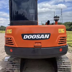 Original Korea Used Doosan DH55 Mini Crawler Excavator 5.5 Ton Second Hand Small Hydraulic <b>Digger</b> Low Working Hours For Construc - Product Image 3
