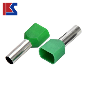 Connecteur de Câble Électrique 14AWG à Double Fil Isolé E2508 de 2,5 mm avec <span class=keywords><strong>Manchon</strong></span> de Sertissage en <span class=keywords><strong>Cuivre</strong></span> - Product Image 6